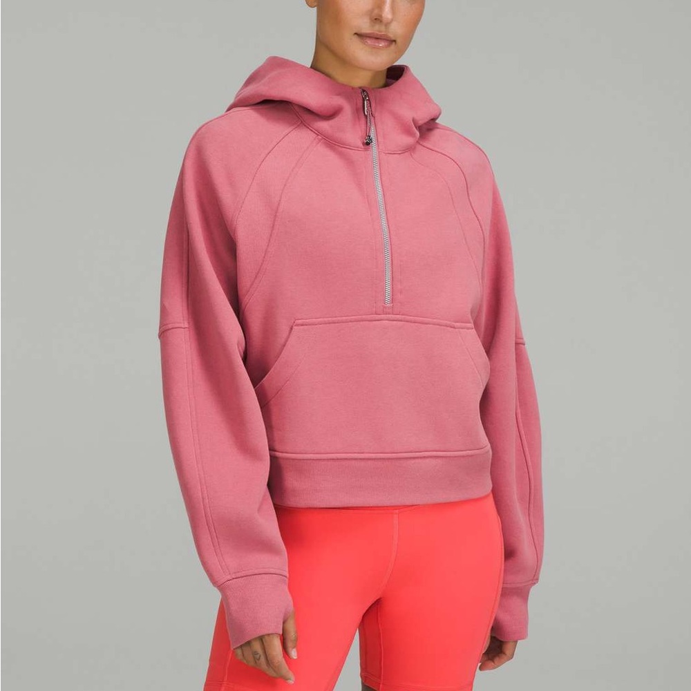 NWT Lululemon Oversized 1/2 Zip Scuba Hoodie M/L
